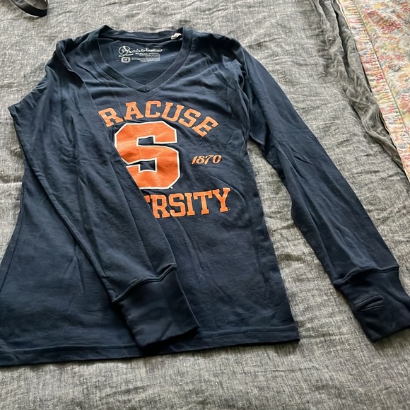 Long sleeve, Syracuse University V-Neck t-shirt - Picture 2 of 3